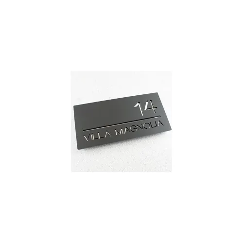 Name plate for home entrance | Name plate | Acrylic Laser Cut House | Door name plates | Name Plate For Home, Office & Outdoor Entrance | 15X30 cm | Black | Pack of 1 Name plate for home entrance | Name plate | Acrylic Laser Cut House | Door name plates | Name Plate For Home, Office & Outdoor Entrance | 15X30 cm | Black | Pack of 1