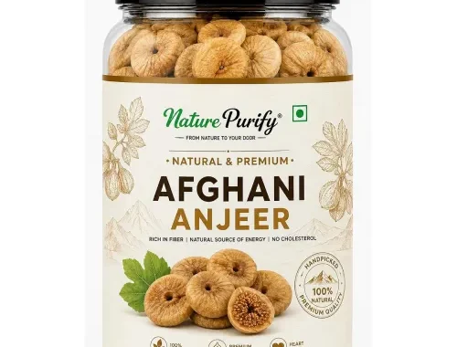Nature Purify Premium Afghani Anjeer (Dried Figs) 1kg | Naturally Sweet & Fibre Rich | Fresh & Hygienically Packed Dry Fruits | Healthy Snacks