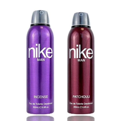 Nike Incense & Patchouli Deodorant Spray For Men – Dual Pack (200Ml Each) | Long-Lasting, Bold Fragrance, Deos For Men,Assorted Nike Incense & Patchouli Deodorant Spray For Men – Dual Pack (200Ml Each) | Long-Lasting, Bold Fragrance, Deos For Men,Assorted