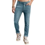 Noble Monk Men Mid Rise Nobel Monk Regular Fit Denim Jeans | Jeans Pants
