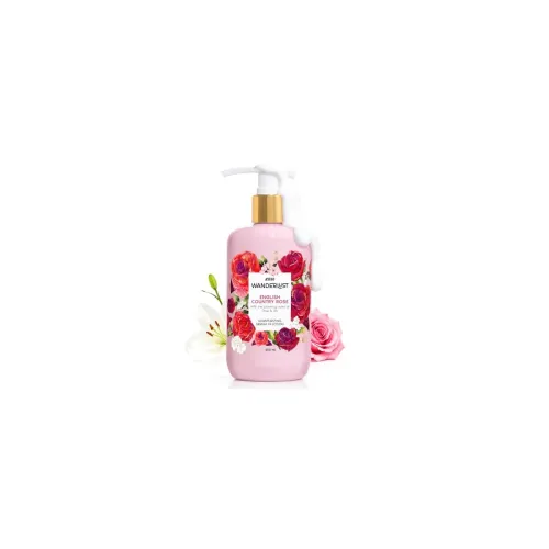 Nykaa Wanderlust English Country Rose Moisturising Body Lotion, 250 ml |Rose blended with fresh Lily | Lightweight, Long-Lasting Hydration | Vegan, Paraben-Free I Suitable for All Skin Types Nykaa Wanderlust English Country Rose Moisturising Body Lotion, 250 ml |Rose blended with fresh Lily | Lightweight, Long-Lasting Hydration | Vegan, Paraben-Free I Suitable for All Skin Types