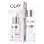 Olay 7in1 Ultra-light Face Serum Niacinamide, Vitamin C, Collagen Peptides Fights 7 Issues for Smooth & Glowing Skin Normal to Oily Skin Dermatologically Tested Non Comedogenic 30ml