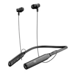 OOGE Tune 4 (Black) Neckband, 50H Playtime, Extra Bass, Voice Changing Modes, Magnetic On/Off, Type-C Charging, Sweat Resistant, Sound Pulse Mic