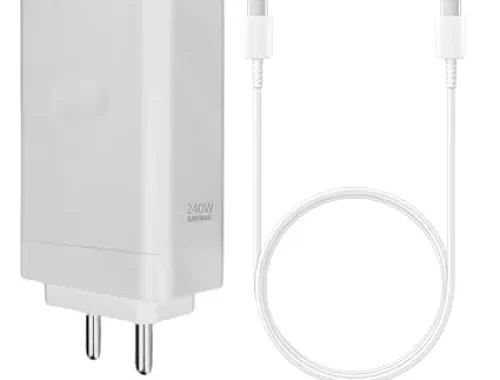 Original SUPERVOOC 240W Hyper Charger Combo Compatible with Realme Type C Devices (BITE67)