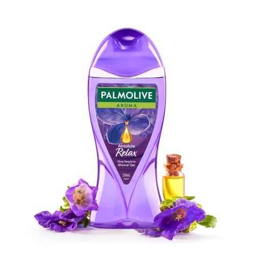 Palmolive Aroma Absolute Relax Body Wash, Gel Based Shower Gel with 100% Natural Ylang Ylang Essential Oil & Iris Extracts – pH Balanced, No Parabens, No Silicones, 250ml Bottle Palmolive Aroma Absolute Relax Body Wash, Gel Based Shower Gel with 100% Natural Ylang Ylang Essential Oil & Iris Extracts – pH Balanced, No Parabens, No Silicones, 250ml Bottle