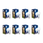 Philips Base B22 12-Watt (Pack of 8, Cool Day Light)