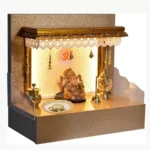 Polyresin Feng Shui Tortoise On Plate Showpiece (Golden, Diameter: 5.5 Inch)