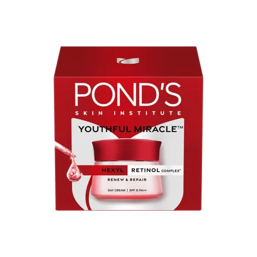 POND’S Youthful Miracle Hexyl Retinol Complex, Renew & Repair Day Cream 50g SPF 15 PA++