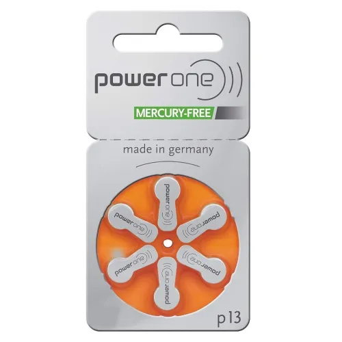 Power One Hearing Aid Battery (Size 13, 60 Pieces) Power One Hearing Aid Battery (Size 13, 60 Pieces)