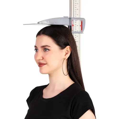 PRESTIGE Height Measuring Scale Stadiometer for Adults and Children (White, 210 cm) Accurate Readings | Portable and Light Weight | Premium Height Gauge | 1 Year Warranty PRESTIGE Height Measuring Scale Stadiometer for Adults and Children (White, 210 cm) Accurate Readings | Portable and Light Weight | Premium Height Gauge | 1 Year Warranty