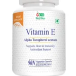 Pronutrition Vitamin E With (D-Alpha Tocopheryl) Gluten Free – 90 Veg Capsules
