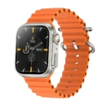 pTron Reflect Pro 1.85\’ Smartwatch, Bluetooth Calling, Full Touch Display 600 NITS, Digital Crown,Metal Frame, 100+ Watch Faces, HR, SpO2, Voice Assist, 5 Days Battery Life, IPX68 Waterproof (Gold)