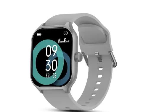 PunnkFunnk H18 Pro Smartwatch for Men & Women | 2.01\’ HD TFT Display | Bluetooth Calling | Heart Rate & SpO2 Monitor | Long Battery Life | IP67 Fitness Watch with Multiple Sports Modes- (Grey)