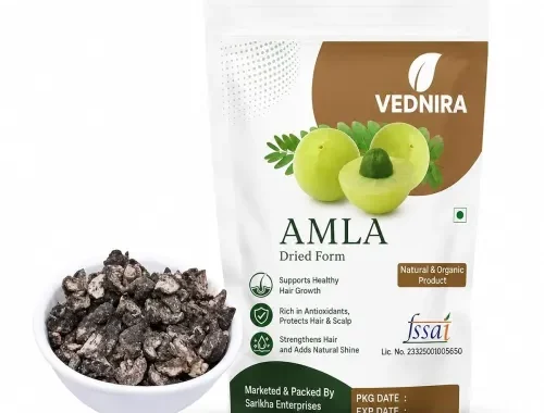 Raw Amla Indian Gooseberry for Hair Growth & Skin Care 100g | Dry Amla for Hair Fall Control | Organic Sun Dried | Natural Hair Mask & Face Pack | 100% Natural, No Preservatives, No Pesticides