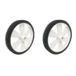 Robocraze White BO Motor Wheel 71.6mm Diameter (Pack of 2)
