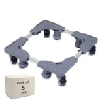 Robustt Washing Machine Stand – Portable Universal Stand | 4 Wheel Brakes | Heavy-Duty | Perfect for Washing Machine and Refrigerator