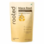 Rooted Active’s Organic Maca Root Powder – Peruvian Superfood, Gelatinized for Easy Digestion, Traditionally Used for Energy and Hormone Balance, Certified Organic, 100 Grams
