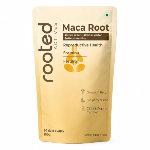 Rooted Active’s Organic Maca Root Powder – Peruvian Superfood, Gelatinized for Easy Digestion, Traditionally Used for Energy and Hormone Balance, Certified Organic, 100 Grams Rooted Active’s Organic Maca Root Powder – Peruvian Superfood, Gelatinized for Easy Digestion, Traditionally Used for Energy and Hormone Balance, Certified Organic, 100 Grams