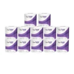 Royal Toilet Tissue Paper Roll | 2400 Pulls (200 x 12 Rolls) | Tissue Paper Roll, Toilet Paper Roll 2-Ply Soft & Strong Bathroom Tissue | Highly Absorbent & Hygienic Toilet Paper