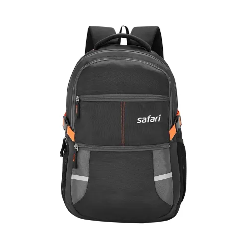 Safari Omega spacious/large laptop backpack with Raincover, college bag, travel bag for men and women, Black, 30 Litre Safari Omega spacious/large laptop backpack with Raincover, college bag, travel bag for men and women, Black, 30 Litre