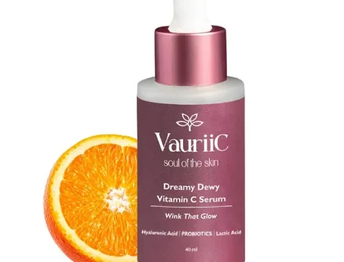 Skin Brightening Vitamin C Face Serum 40 ml for Glowing Skin, Anti-aging, Reduce Dark Spots & Fine Lines, Visibly Minimizes Spots, Reveals Even Skin Tone, Boost Skin Collagen, Reduce Blemishes, Acne & Tanning with Glycolic Acid, Hyaluronic