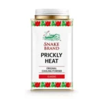 Snake Brand Prickly Heat Cooling Powder Classic 140g | Soothing Menthol Talc for Itching, Rashes & Summer Heat Relief | Unisex Body Powder