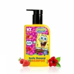 SpongeBob Shampoo for Girls (3–7 Years) | Gentle Daily Scalp Cleanse | Strawberry & Hibiscus | 200ml