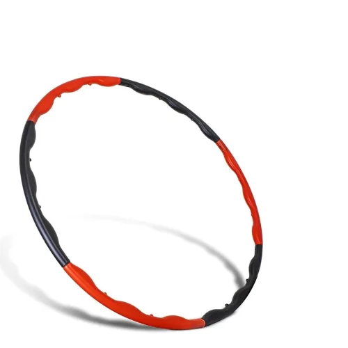 Amazon Brand – Symactive Hula Hoop for Kids & Adults Dance/Fitness | Interlockable Hula Hoop for Women (Black/Red) Amazon Brand – Symactive Hula Hoop for Kids & Adults Dance/Fitness | Interlockable Hula Hoop for Women (Black/Red)