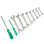 Taparia Tk-080 Dep08, 815, H905 Screwdriver 2 In 1, Linetester, Spanner Set, 8 Pc, Silver
