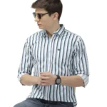 The Indian Garage Co Men Slim Fit Checkered Full Sleeves Spread Collar Cotton Casual Shirt