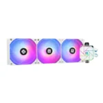 Thermalright Aqua Elite 360 White V3 Liquid CPU Cooler, 360 Cooling Row Size, 3 x 120mm PWM Fans,for AM4/AM5, Intel LGA1150/1151/1155/1156/1200/1700/1851,Desktop CPU Cooler 360mm AIO
