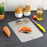 Tosaa (DP-101) Stainless Steel Chopping Board Vegetable,Fruit Cutting, Kneeding, Cake Prep, Heavy Duty Chopping-Board – 1.5MM