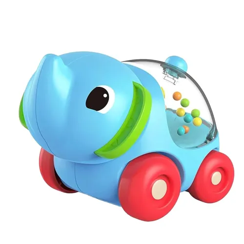 ToyBharat Pop Pop Elephant Free Wheel Toy Features Vibrant Multicolour Designs and Smooth Battery-Free Rolling Action. Perfect for Kids Ages 1 to 6, Encouraging Activity ToyBharat Pop Pop Elephant Free Wheel Toy Features Vibrant Multicolour Designs and Smooth Battery-Free Rolling Action. Perfect for Kids Ages 1 to 6, Encouraging Activity