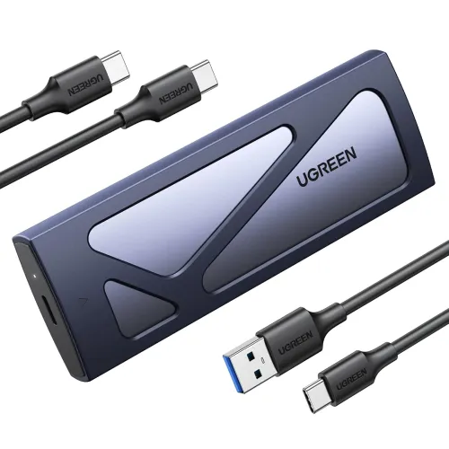 UGREEN M.2 NVMe SSD Enclosure USB C, 10Gbps, Aluminium, Grey UGREEN M.2 NVMe SSD Enclosure USB C, 10Gbps, Aluminium, Grey