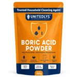 Unitedlys 380g Boric Acid Powder for Cockroaches Control | Multi Purpose Cleaner Powder for Household Cleaning, Carrom Board Use & Rice Storage Protection | Effective & Safe Stain Remover for Kitchen