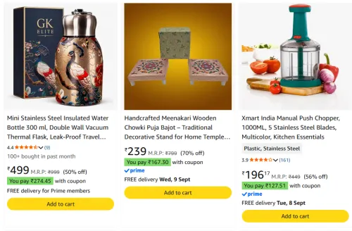 Upto 50% Discount on Household essentials Upto 50% Discount on Household essentials