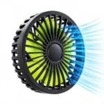 USB Car Backseat Fan, 3 Speeds 360 Degree Rotatable multipurpose use