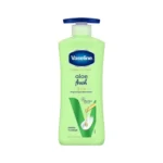 Vaseline Aloe Fresh Body Lotion,24 HR Long Lasting Moisturisation with Aloe Vera extract and Menthol 400ml