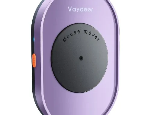 VAYDEER Undetectable Mover, M4 Mouse Jiggler Device with ON/Off Switch, Driver-Free Shaker Wiggler Mouse Movement Simulation for Computer Awakening, Gift Ideal for Men/Women