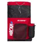 WHACKK Aqua Swimming Bag Red Black | Unisex Drawstring Swim Backpack with Wet Pocket & Dry Compartment | Beach, Gym & Pool Bag with Goggles Pocket