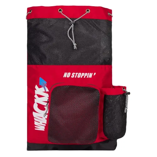 WHACKK Aqua Swimming Bag Red Black | Unisex Drawstring Swim Backpack with Wet Pocket & Dry Compartment | Beach, Gym & Pool Bag with Goggles Pocket WHACKK Aqua Swimming Bag Red Black | Unisex Drawstring Swim Backpack with Wet Pocket & Dry Compartment | Beach, Gym & Pool Bag with Goggles Pocket