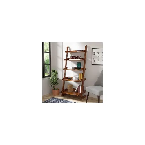 Wooden Ladder Shelf Bookshelf Planter Stand 5 Feet Sheesham Wood Home Decorative for showpiece Floor Shelf Wooden Ladder Shelf Bookshelf Planter Stand 5 Feet Sheesham Wood Home Decorative for showpiece Floor Shelf