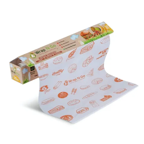 Wrap N Go Multipurpose Premium Food Wrapping Paper (20 M) (Pack of 1) Wrap N Go Multipurpose Premium Food Wrapping Paper (20 M) (Pack of 1)