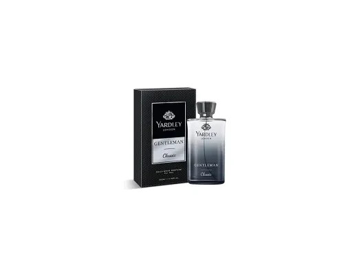 Yardley London Gentleman Classic Liquid Perfume Spray, Fresh Woody Fougère Notes, Masculine Fragrance, Perfume For Men, 100ml
