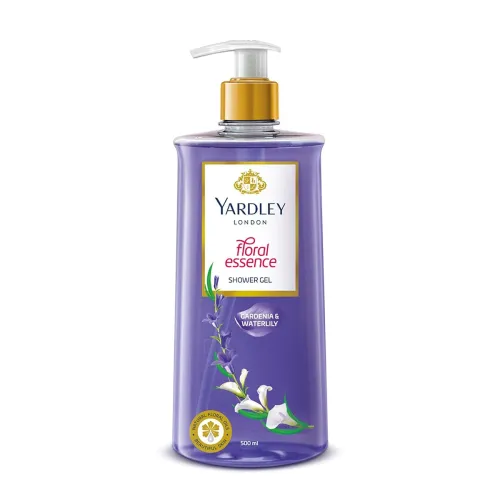 Yardley London| Shower Gel| Floral Essence| With Natural Floral Oils Of Gardenia & Waterlily| No Parabens| No Silicones | 500ml Yardley London| Shower Gel| Floral Essence| With Natural Floral Oils Of Gardenia & Waterlily| No Parabens| No Silicones | 500ml