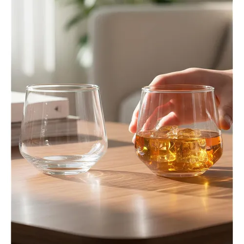 Yera Prima Oak Whisky /Scotch /Water Glasses- 300 ml Each -Set of 6 pcs Tumblers Lead-Free Whiskey Glasses for Scotch Bourbon Cognac Brandy Cocktail Whiskey Yera Prima Oak Whisky /Scotch /Water Glasses- 300 ml Each -Set of 6 pcs Tumblers Lead-Free Whiskey Glasses for Scotch Bourbon Cognac Brandy Cocktail Whiskey