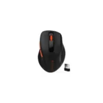 Zebronics Wireless Mouse, Dual Mode 2.4GHz + Bluetooth, Up to 1600 DPI, 6 Buttons, USB Nano Receiver, Ergonomic Design, Plug and Play (Curve)