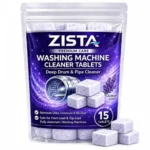 ZISTA Washing Machine Cleaner Tablets with Lavender Scent 15 Pcs