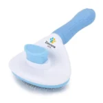 ZOIVANE Self Cleaning Dog Comb (Pack Of 1) | Pet Grooming Brush | Dogs and Cats Accessories | Suitable For Pets With Long/Short Hair | Labrador, Shih tzu, German Shepherd, Golden Retriever (Model 03)