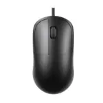 Ant Globe 18 Wired Optical Mouse, USB Type C Computer Mouse with Adjustable 1600 DPI Sensor, Ergonomic Lightweight Corded Office Mouse with 1.2m Cable for Laptop, PC, Desktop,Windows,Mac &Linux, Black